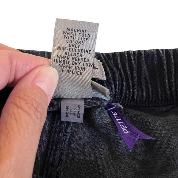 Catherine's Essential flat front stretch blue denim jeans 0XP - Picture 3 of 9